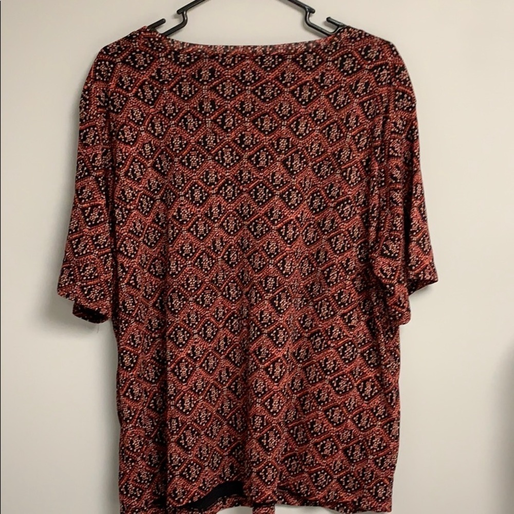 Beautiful Talbots Patterned Pullover Crew Neck To… - image 3